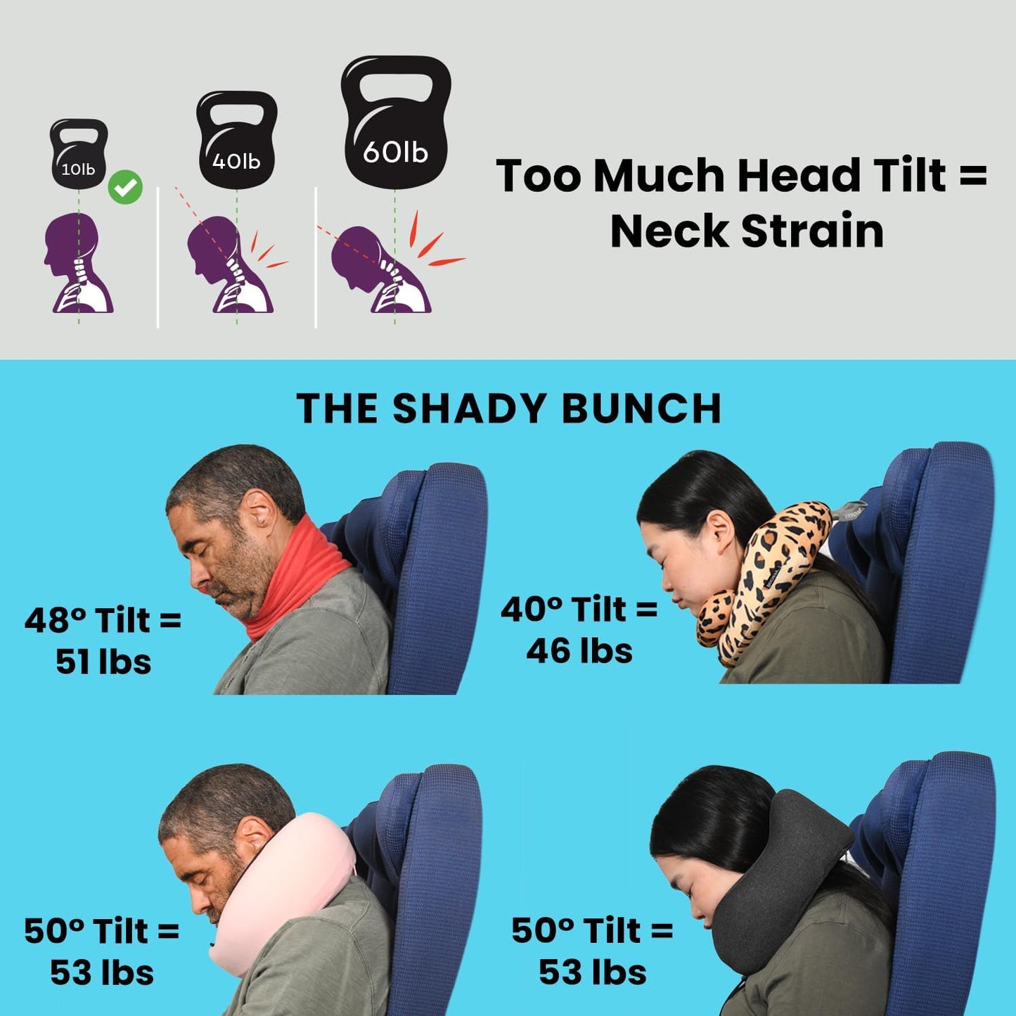 Cabeau Travel Pillow for Long Flights – Evolution X - Memory Foam Neck Support - Comfort On-The-Go for Airplane, Train, and Car (Amethyst)