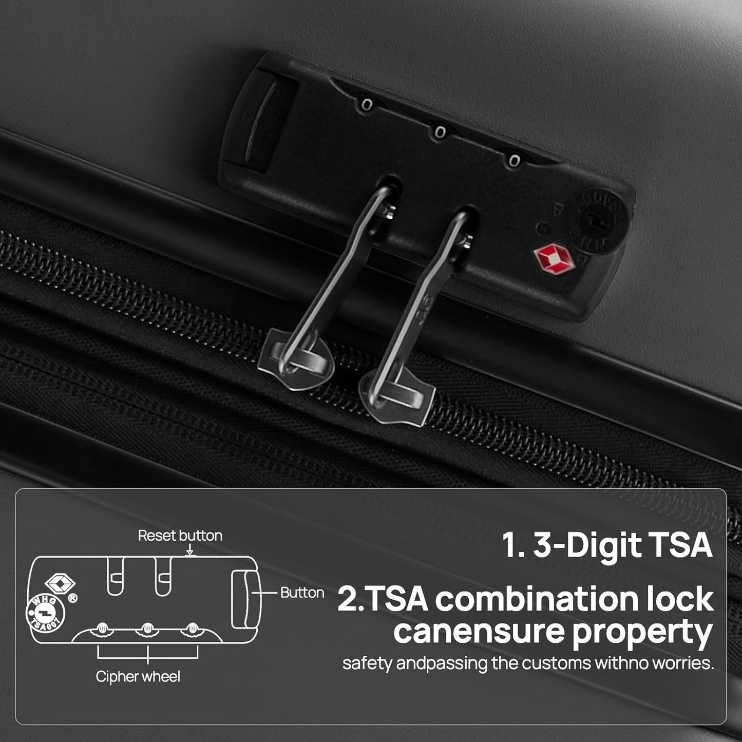 NINETYGO Large Checked Luggage 28 Inch, Checking In Luggage with Smooth Spinner Wheels, Expandable, Hard Shell PC+ABS Suitcase, Lightweight Travel Luggage, TSA Approved (Black, Andes)