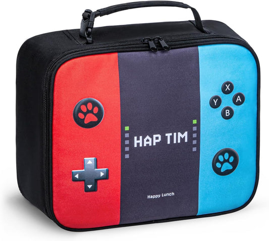 Hap Tim Insulated Lunch Bag for Boys, Reusable Lunch Box for Women & Men, Lunchbox for Girls, Portable Lunchbag（18654-YX）
