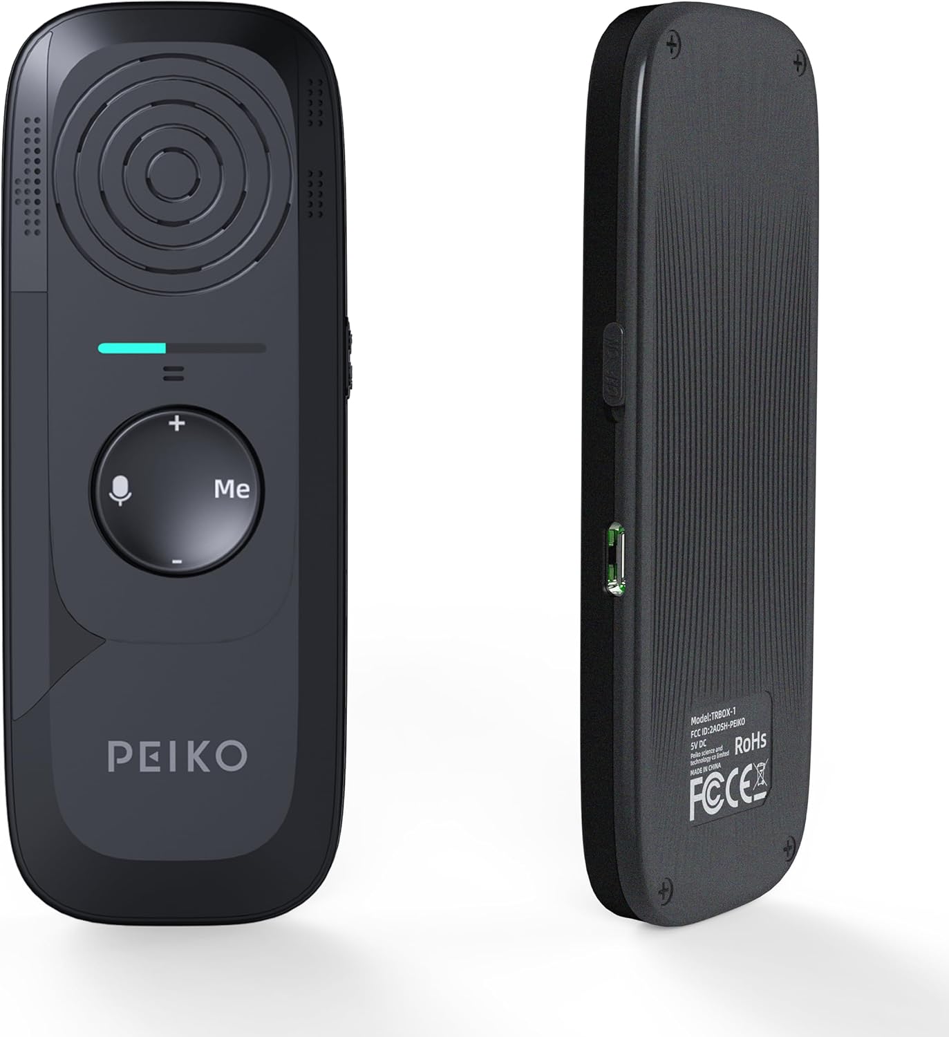 Peiko 136 Language Translation Device, Two-Way Real-time AI Voice Instant Online Translator, Mini Tech Gadget, Offline Translation, Learning Travel and Business Communication