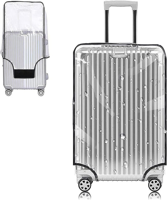 Yotako Clear PVC Suitcase Cover Protectors 20 Inch Luggage Cover for Wheeled Suitcase 20''