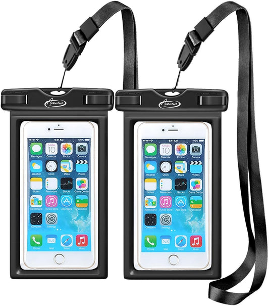 AiRunTech Large Waterproof Phone Pouch, River Lake Essential Accessories Protector iPhone Passport Money,Kayaking Boating Canoe Paddle Board Must Haves