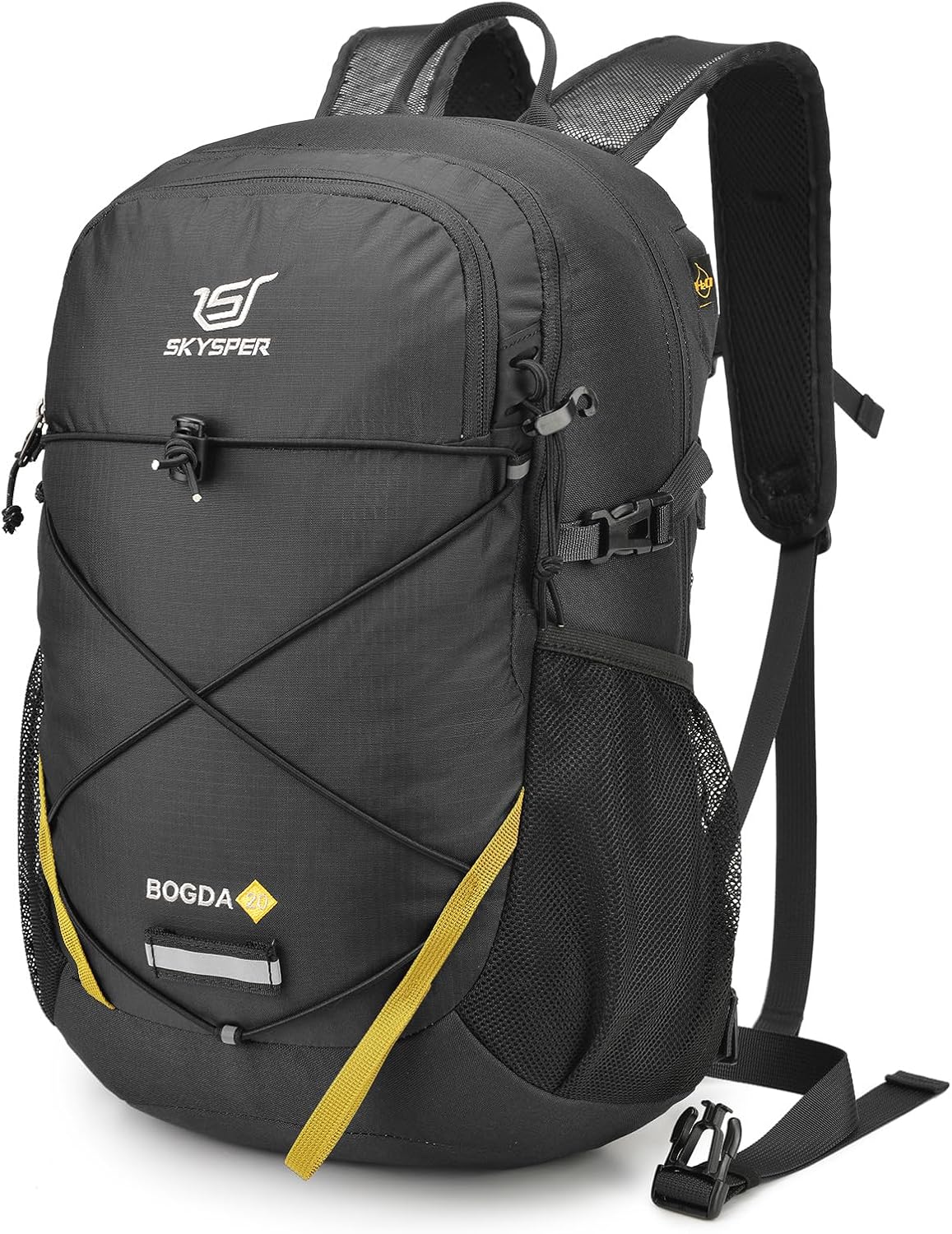 SKYSPER Small Hiking Daypack, 20L Lightweight Travel Backpacks Day Hike Pack with Waist Strap for Women Men