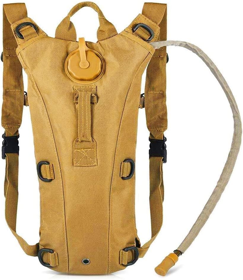 ATBP Tactical Water Hydration Pack Military 3L Water Bladder Carrier Backpack Leakproof for Running Jogging Cycling Hiking