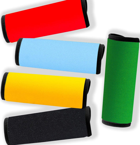 Neoprene Luggage Handle Wraps for Traveling Bright Color Luggage Identifiers|Handle Wraps|Handle Covers