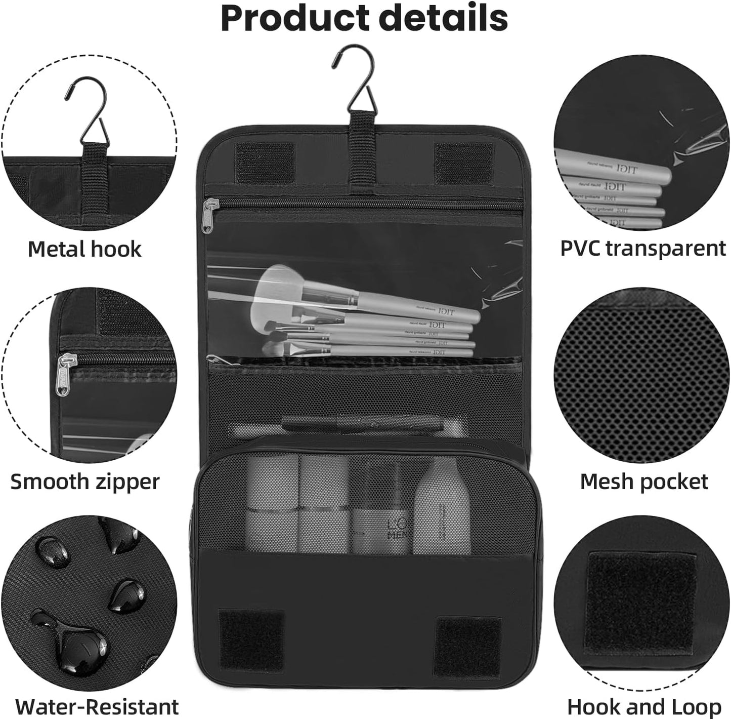 BAGAIL 6 Set/8 Set/10 Set Packing Cubes Various Sizes Packing Organizer for Travel Accessories Luggage Carry On Suitcase