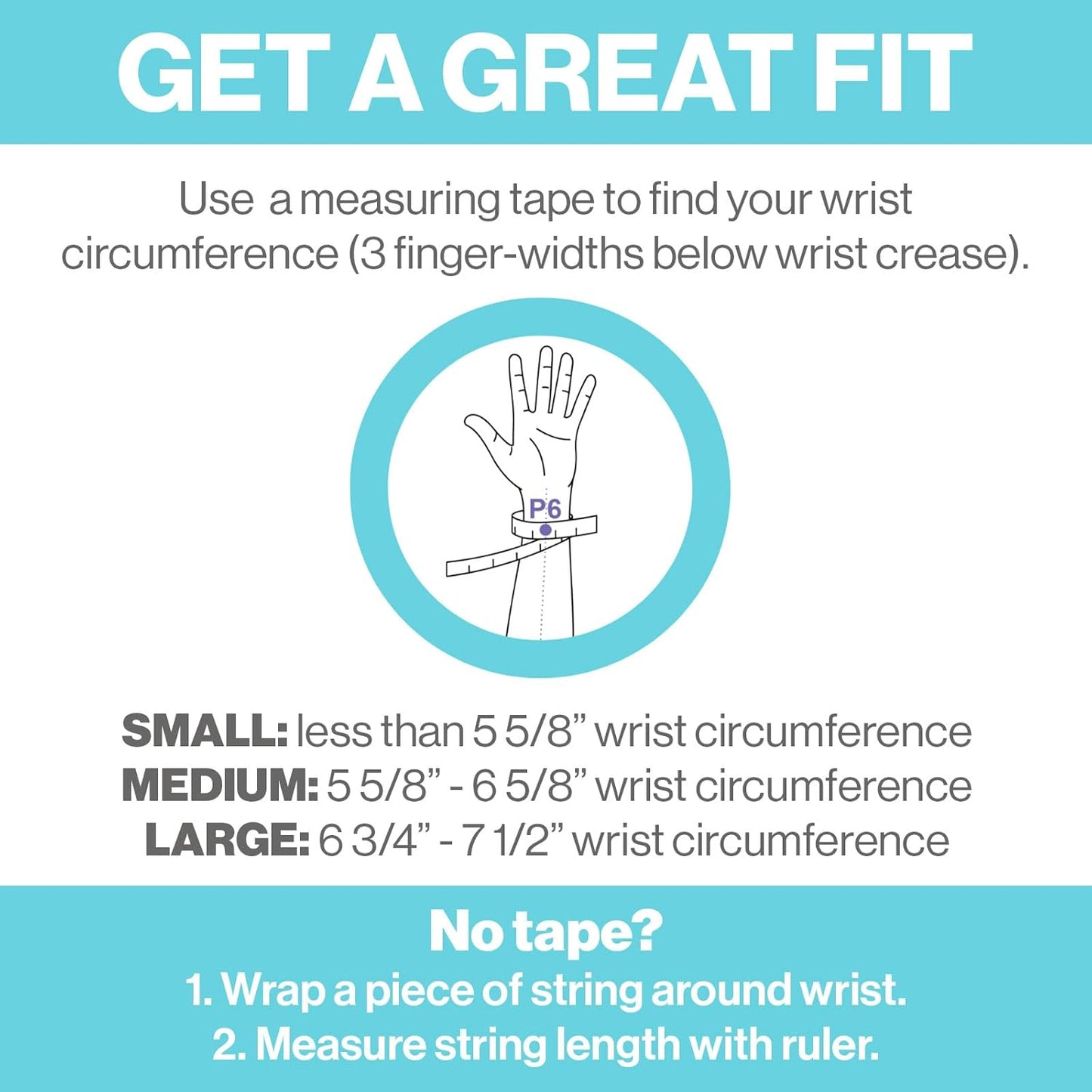 Acupressure Relief Band - Classics Pack (Medium) - Motion Sickness Bands and Nausea Relief for Pregnant Women | Travel, Pregnancy, Cruise