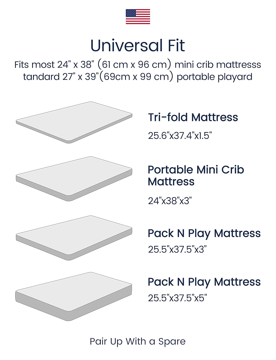 TotAha Premium Stretchy Pack N Play Playard Sheets | Mini Crib Sheets (2-Pack)-Hypoallergenic, Silky Comfort, Buttery Soft, Calming Effect, All-Season Jersey-Knit Sheets 38 X 24 (Balloon & Sailboat)