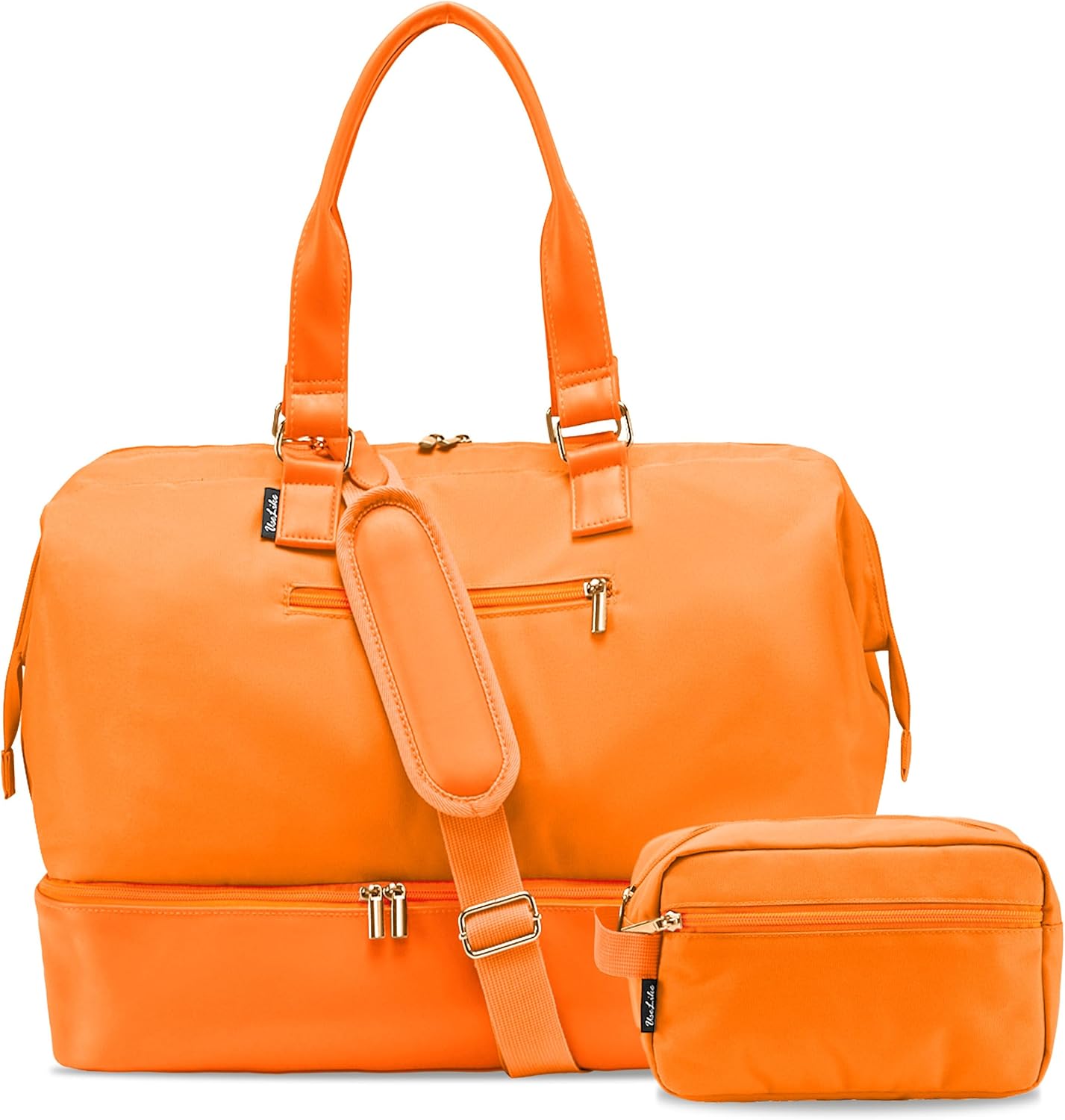 Weekender Bags for Women, Large Travel Duffel Bag with Shoes Compartment, Carry On Overnight Tote Bags with Toiletry Bag