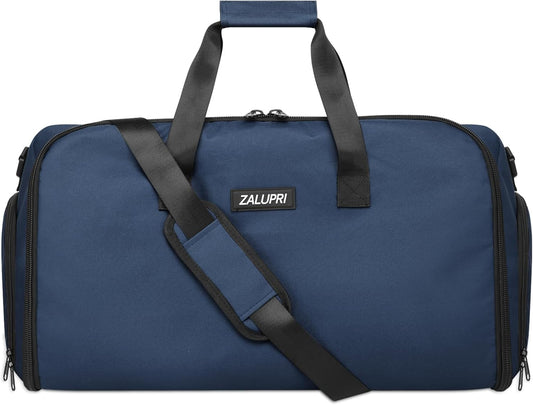 Garment Duffle Bags for Travel, Carry On Garment Duffel Weekender Bag 45L | 2-days Trip,Wrinkle-Free Travel,Separate Shoe Pocket | Overnight Garment Bag for Vacation, Business Trips, Weekend