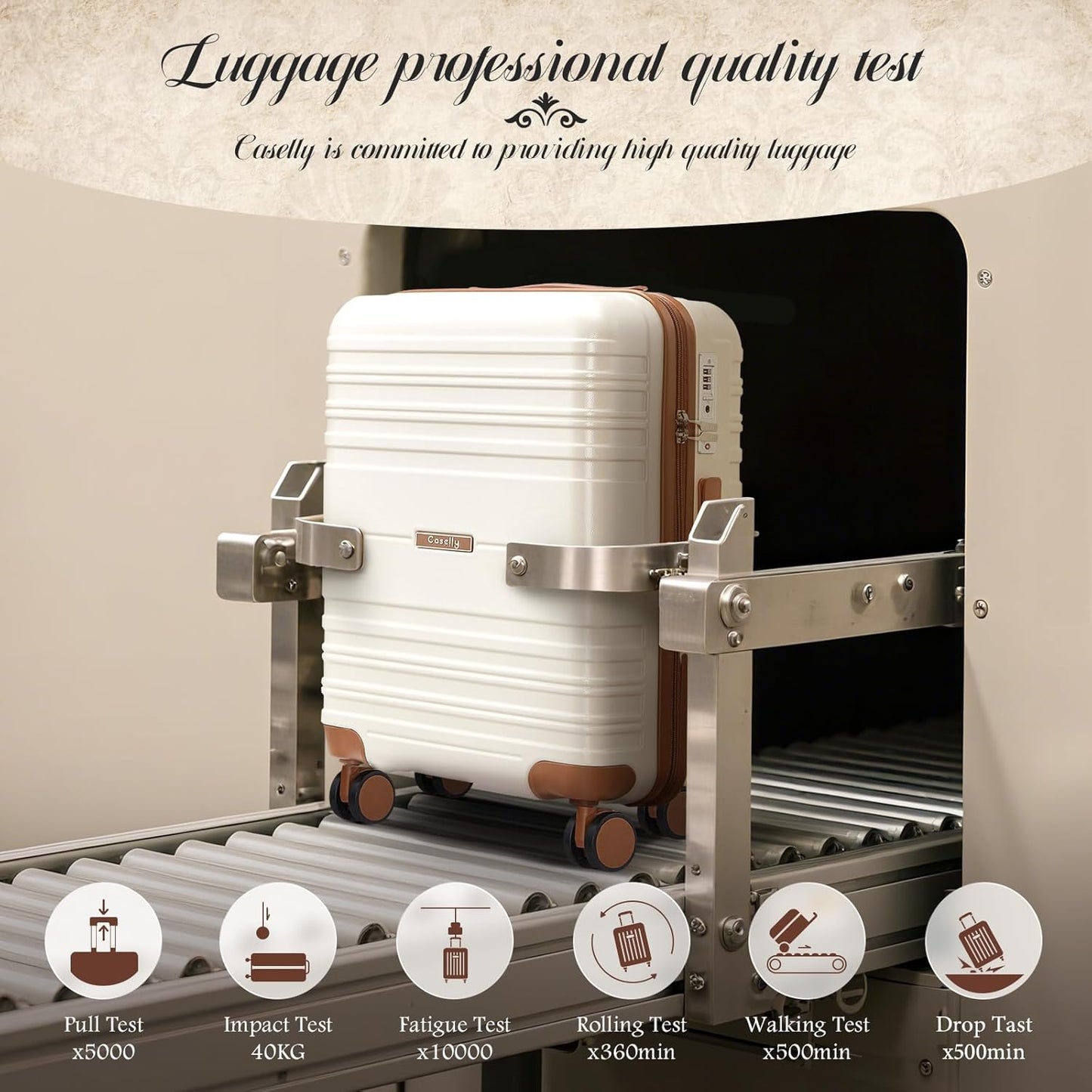 Luggage Sets with spinner wheels, PC+ABS Hard Shell Travel Luggage,Lightweight Carry-on suitcases with TSA Lock,YKK Zippers (Green, 7 piece sets（14/18/20/24/28/DB/TB）)