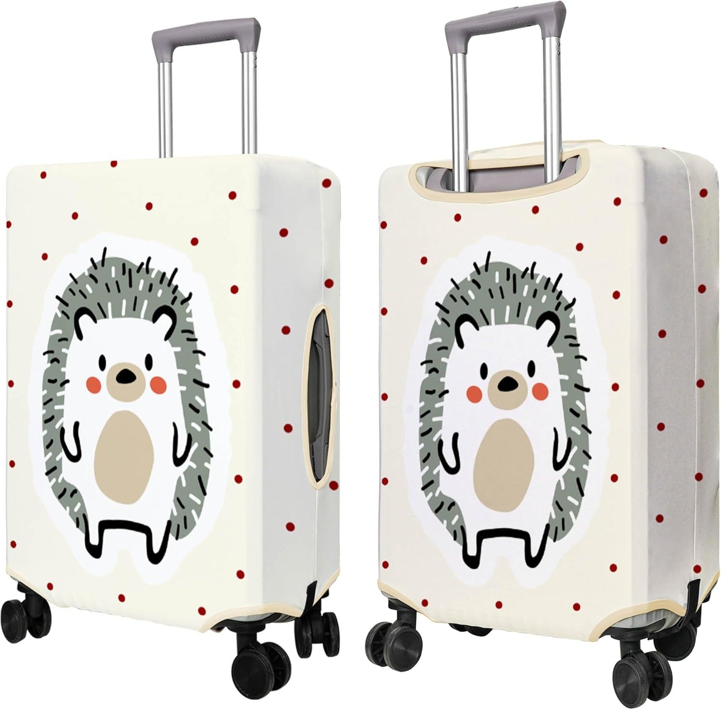 Travel Luggage Cover Suitcase Protector Fits 18-32 Inch Wheel Covers PatternedTravel Related Items Flower Luggage Protector Elastic XL