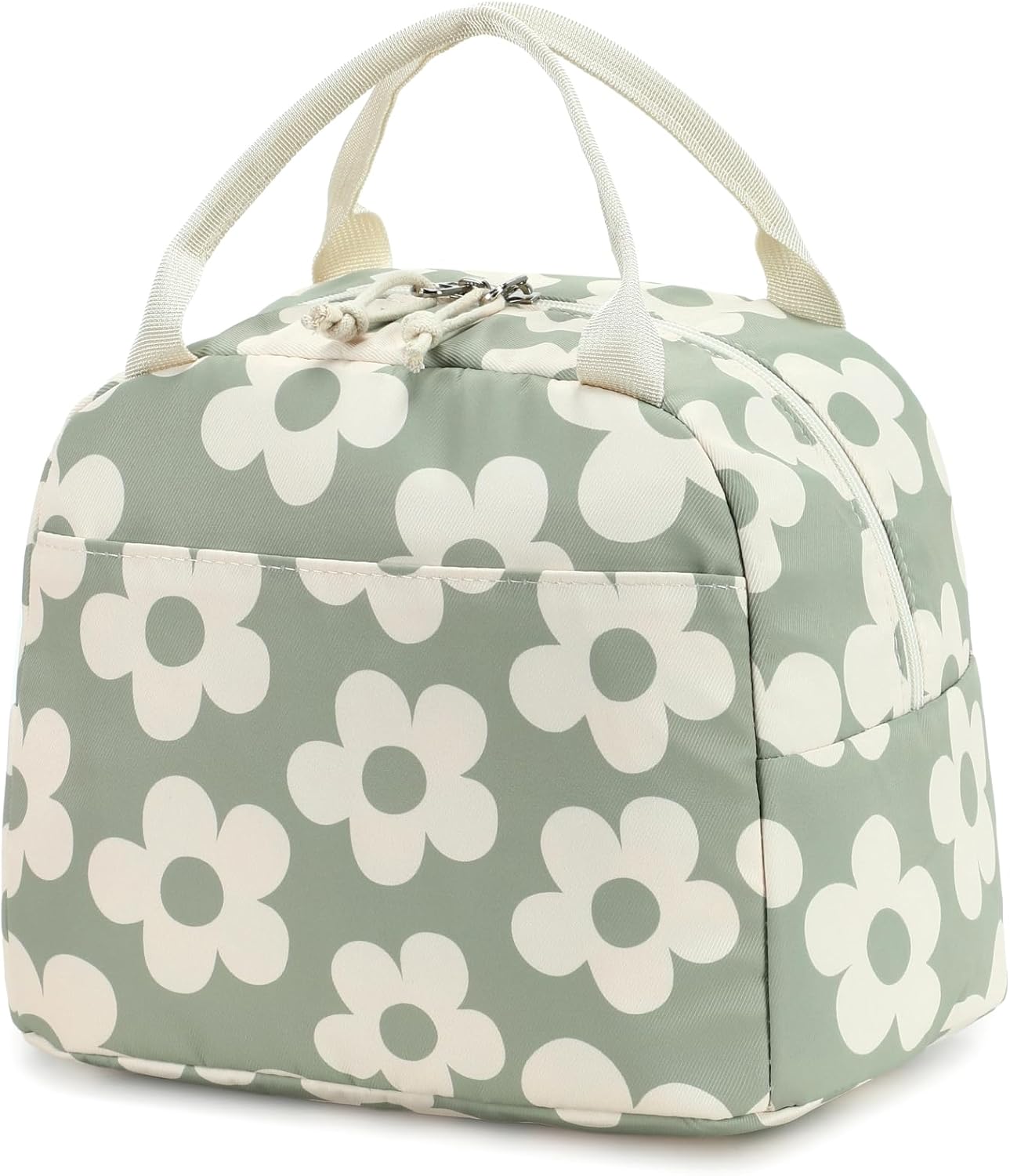 Bluboon Lunch Bag for Women Men Cute Corduroy Lunch Tote Bags Reusable Insulated Lunch Box Large Capacity Reusable Insulated Cooler for Work Picnic or Travel