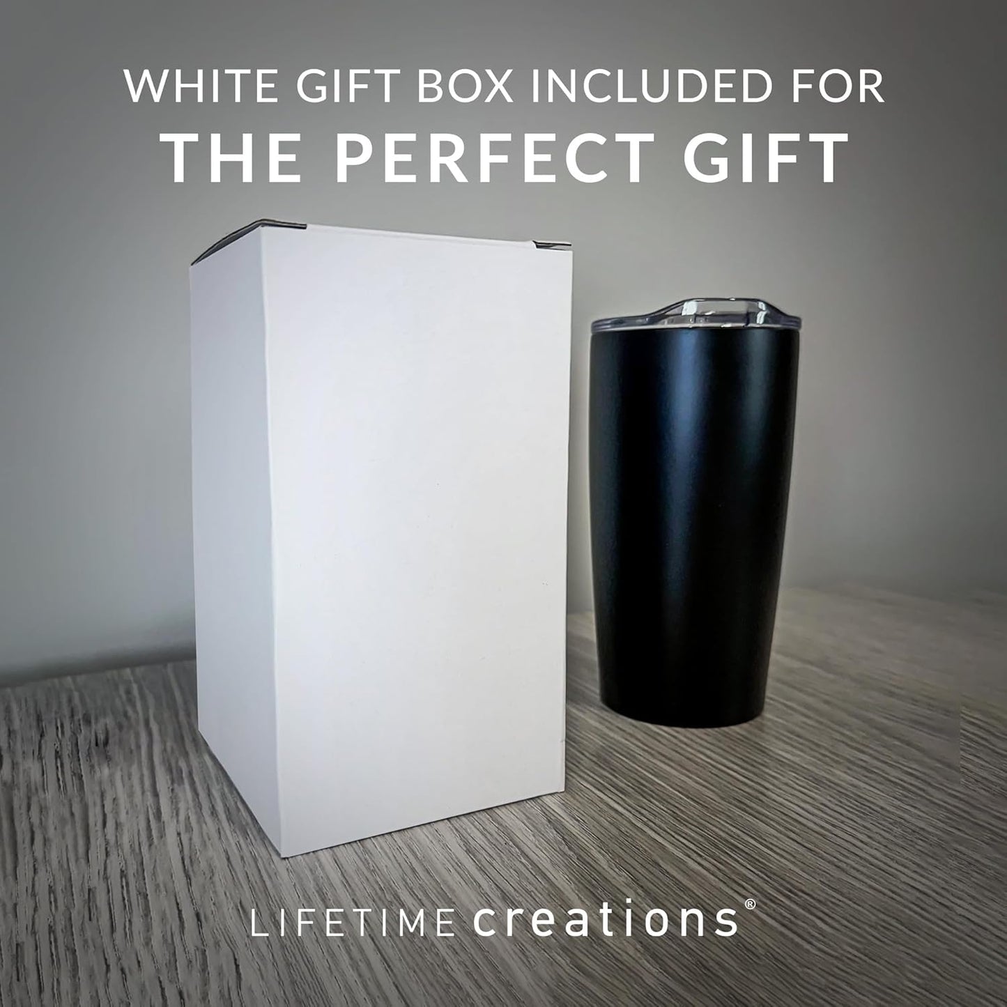 Lifetime Creations Personalized Football Coach Tumbler: Custom Football Coach Gift, Coaches Coffee Travel Mug from Team, Insulated Engraved Stainless Steel 20 Ounce Cup (Matte Black)