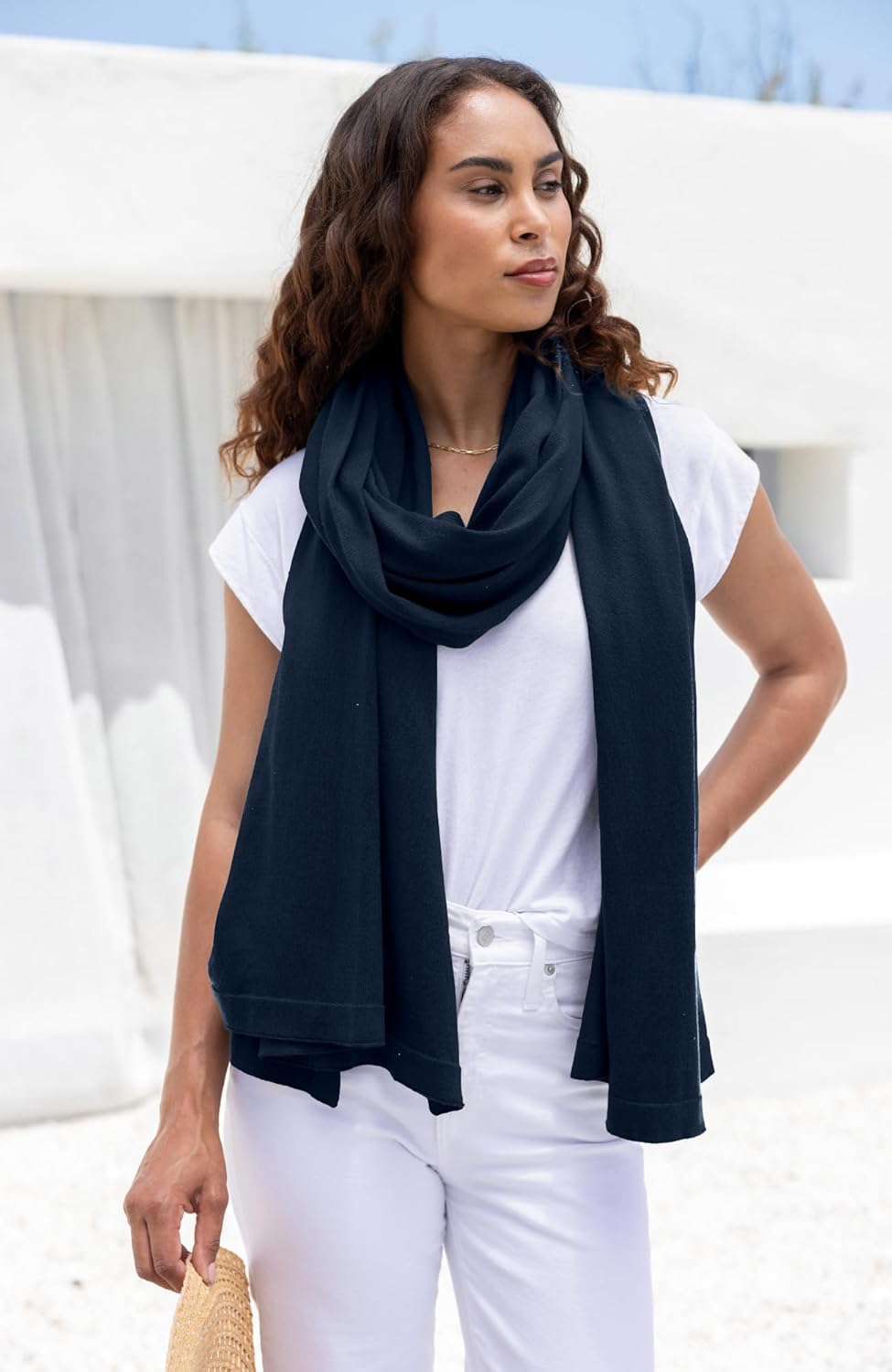 zestt Dreamsoft Travel Scarf, Wrap and Shawl for Women, Organic Cotton