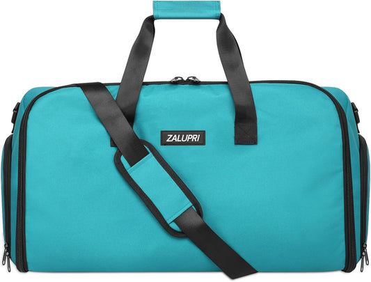 Garment Duffle Bags for Travel, Carry On Garment Duffel Weekender Bag 45L | 2-days Trip,Wrinkle-Free Travel,Separate Shoe Pocket | Overnight Garment Bag for Vacation, Business Trips, Weekend