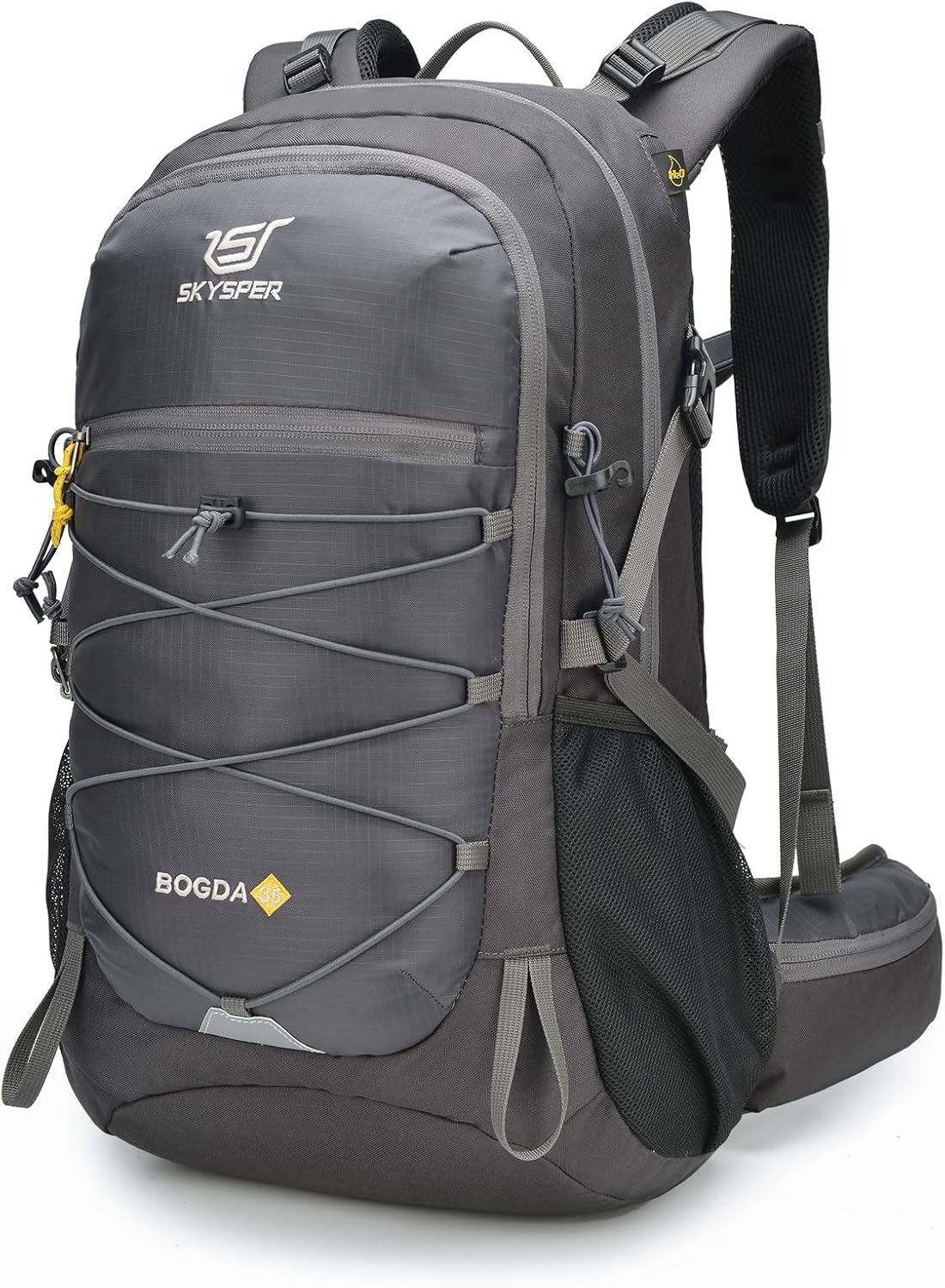 SKYSPER Hiking Backpack for Men Women, 35L Travel Backpack Waterproof Camping Backpack Outdoor Lightweight Daypack