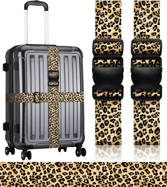 Luggage Straps for Suitcases Travel Belt Luggage Band Heavy Duty Traveling Luggage Identifier Cute Women Girls Unique Accesory,