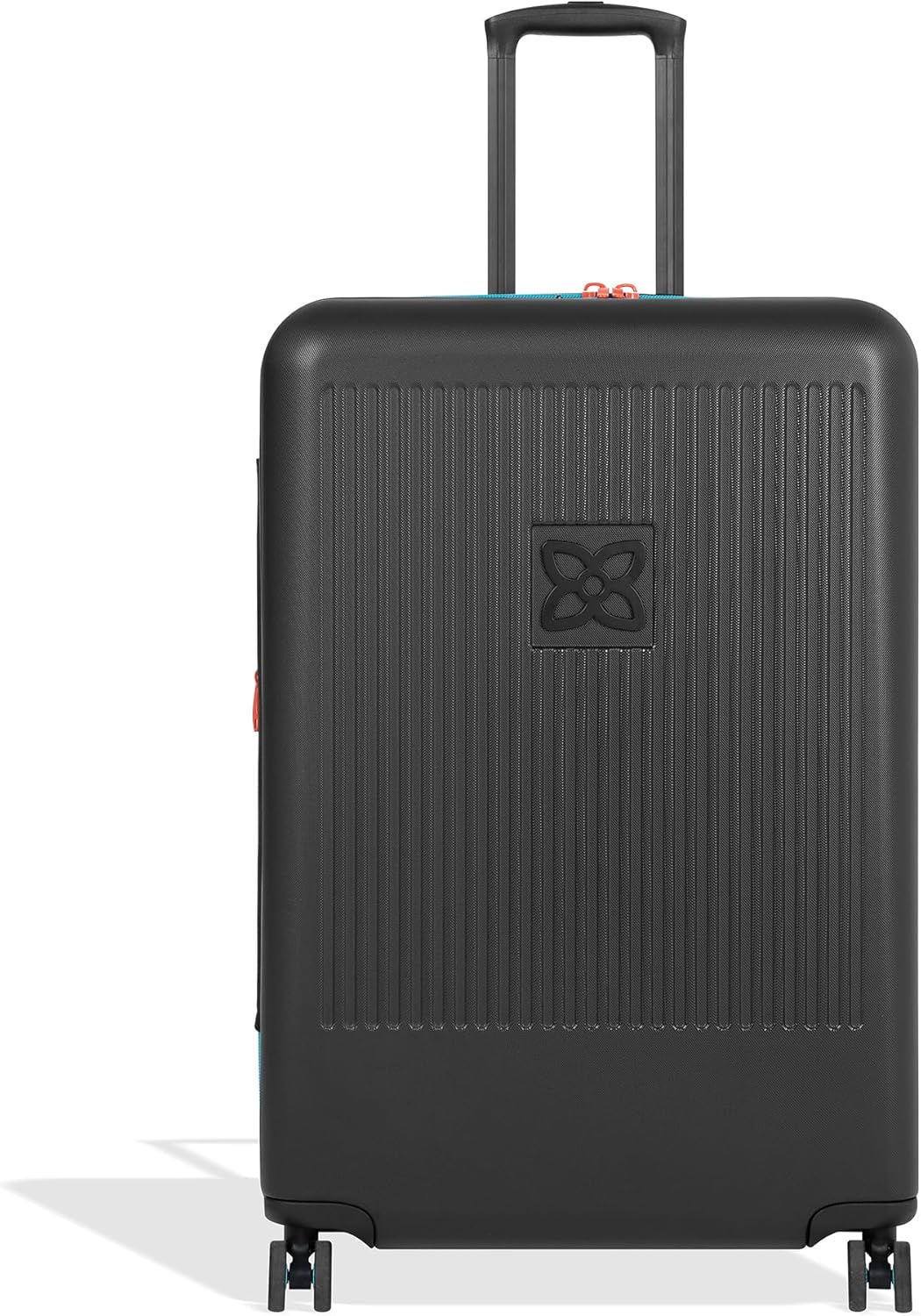 Sherpani Meridian, 29 Inch Travel Hardside Luggage, Durable Hardshell Luggage, Expandable Suitcase with 4 Double Spinner Wheels, Checked Luggage for Women (Chromatic)