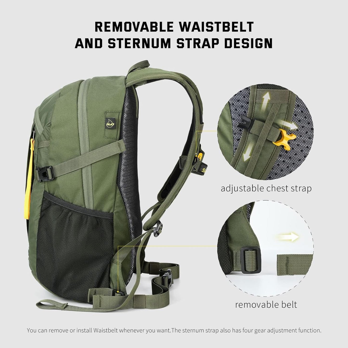 SKYSPER Small Hiking Backpack, 20L/30L Lightweight Travel Backpacks Hiking Daypack for Women Men
