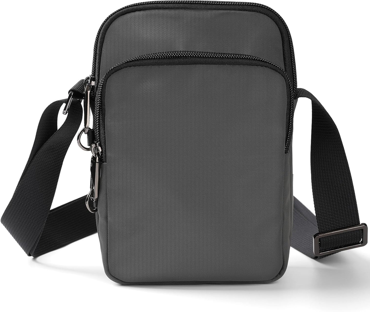 BROADREAM Small Crossbody Bag Men Women, Anti-Theft Crossbody Sling bags - Mini Shoulder Travel Bag for Hiking Sports