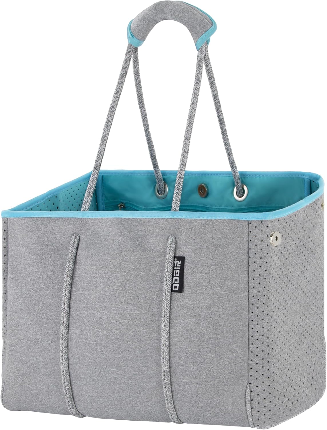 QOGiR Neoprene Multipurpose Beach Bag Tote with Inner Zipper Pocket … … … …
