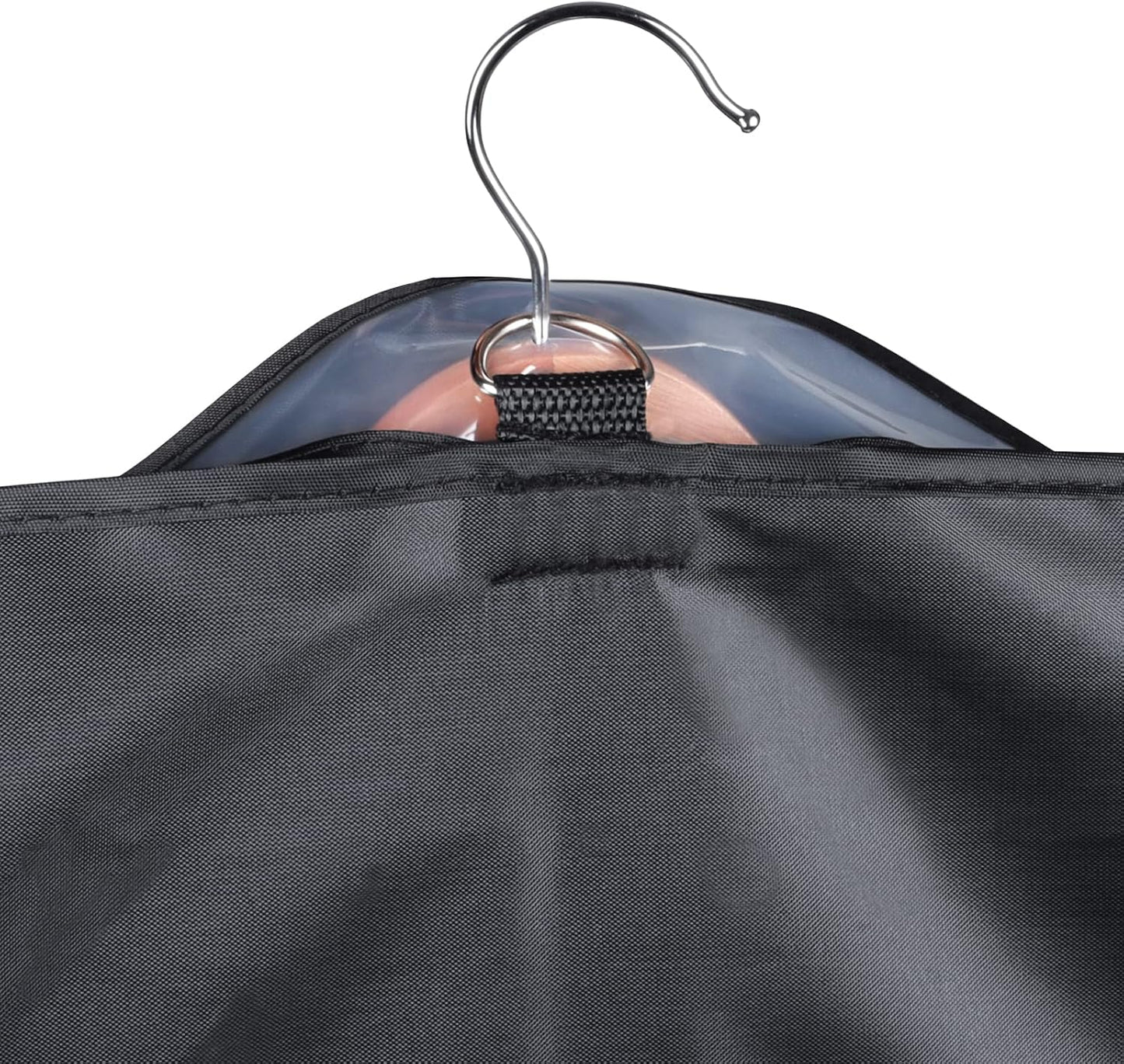 Univivi Hanging Garment Bags Suit Bag for Storage and Travel 40/50 inch,(Set of 6), Washable Suit Cover for T-Shirt, Jacket, Suits, Dresses, Coats, [Upgraded Version]