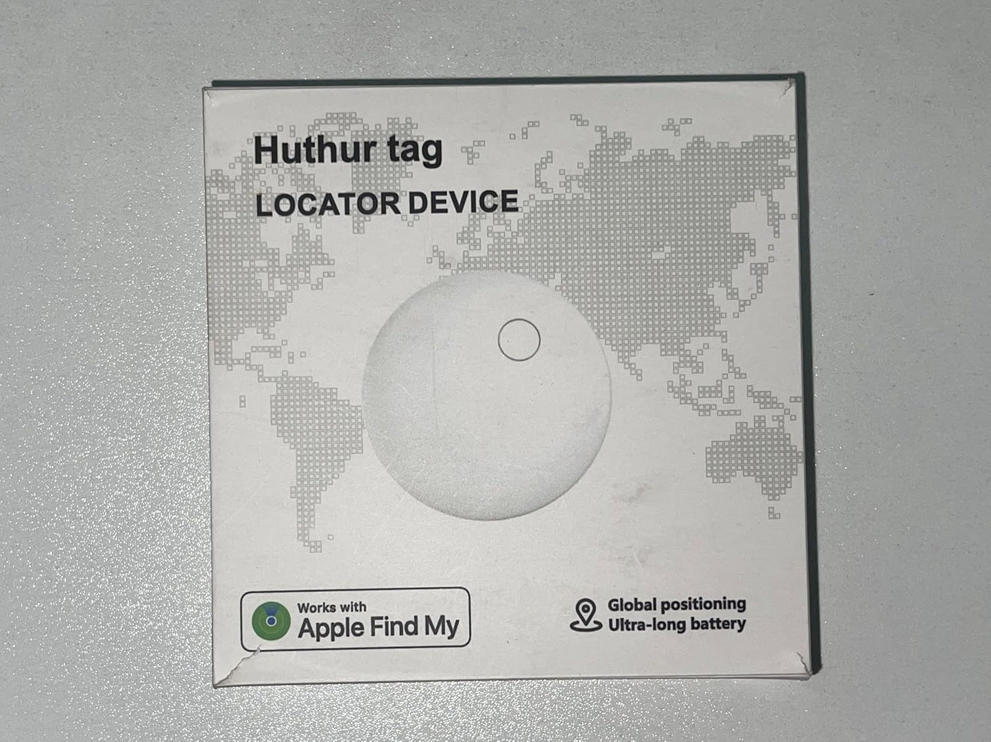 2024 Air Tracker Tags 1-Pack, Smart Tag Works with Find My App (iOS Only), Key Finder, Luggage Tracker, Bluetooth Tracker Tag for Backpacks, Wallet, Worldwide Tracking, Replaceable Battery(Ink Black)