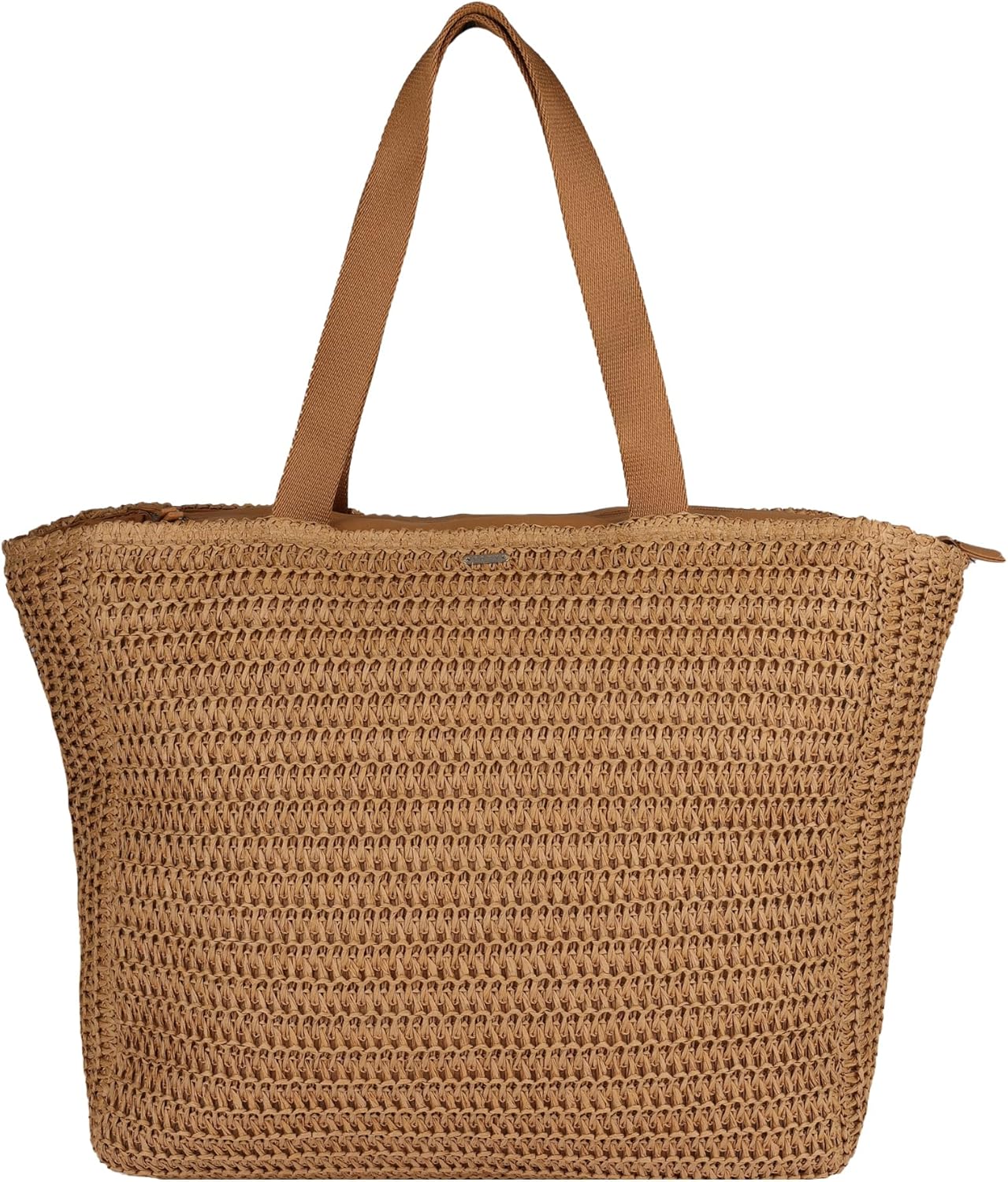 Roxy Women's Beach Tote Bag | Travel | Vacation | Straw | Lightweight | Breathable