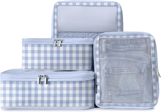 Vandel Space-Saving Compression Packing Cubes for Women, Men, Compressible Carry On Suit Case Organizer Luggage Packing Cubes for Travel Organizer Bags for Luggage and Backpacks, Suitcase Cube