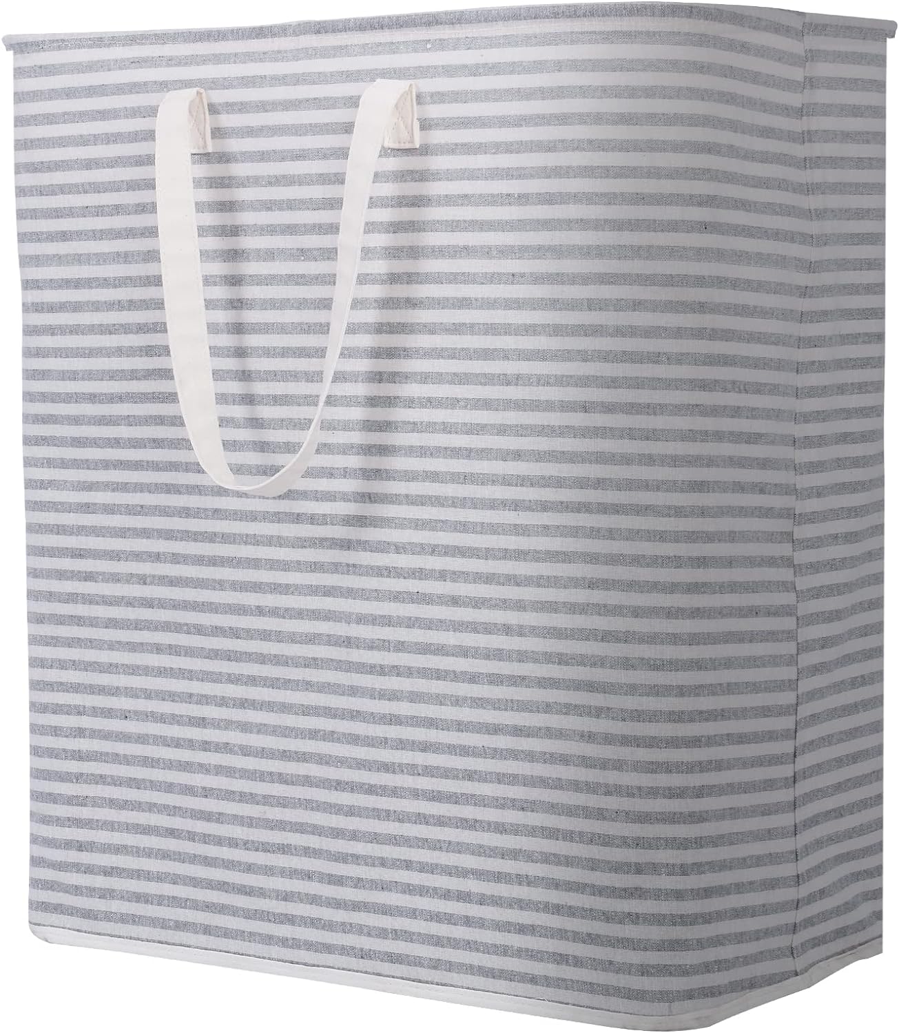 Lifewit Laundry Hamper Large Collapsible Laundry Basket, Freestanding Waterproof Clothes Hamper Storage with Easy Carry Handles for Clothes in Bedroom Bathroom College Dorm for Adults, Gray, 100L