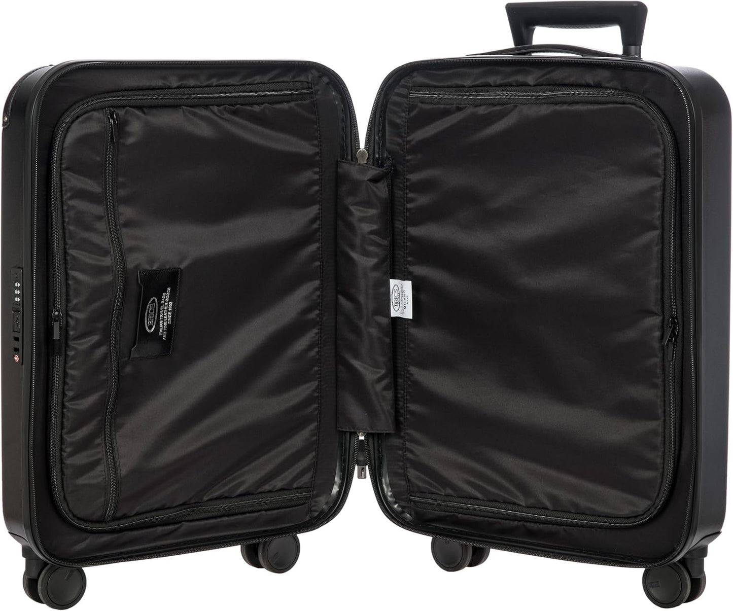 Bric's Amalfi 21" Spinner Luggage Lightweight Expandable Suitcase Carry-On Approved