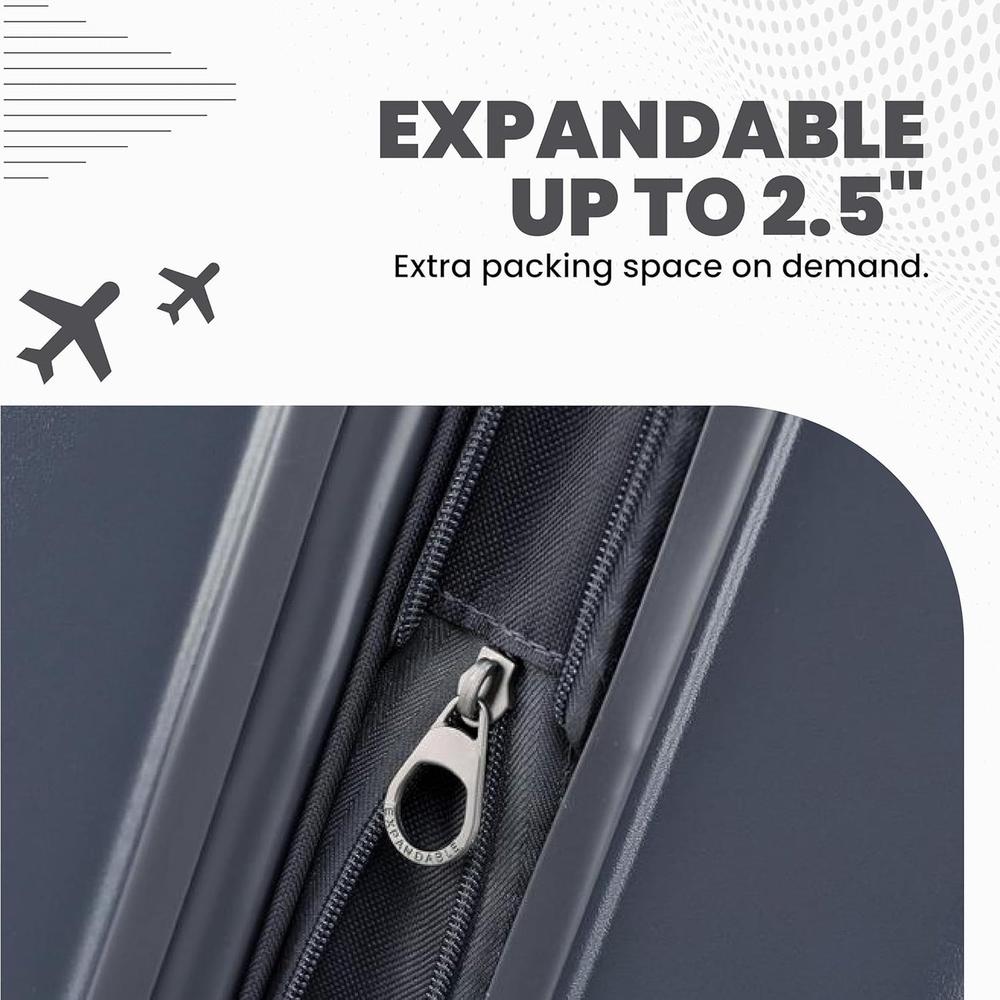Spyder Carve 29 Inch Large Checked Baggage Expandable Hardside Upright Suitcase, Gray