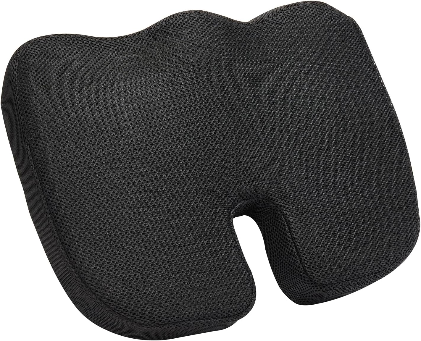 VEVOR Seat Cushion, Memory Foam Seat Chair Cushion for Pressure Relief, Soft & Breathable Wheelchair Seat Pad with Removable Cover for Travel, Office, Car, Airplane - Lightweight and Portable