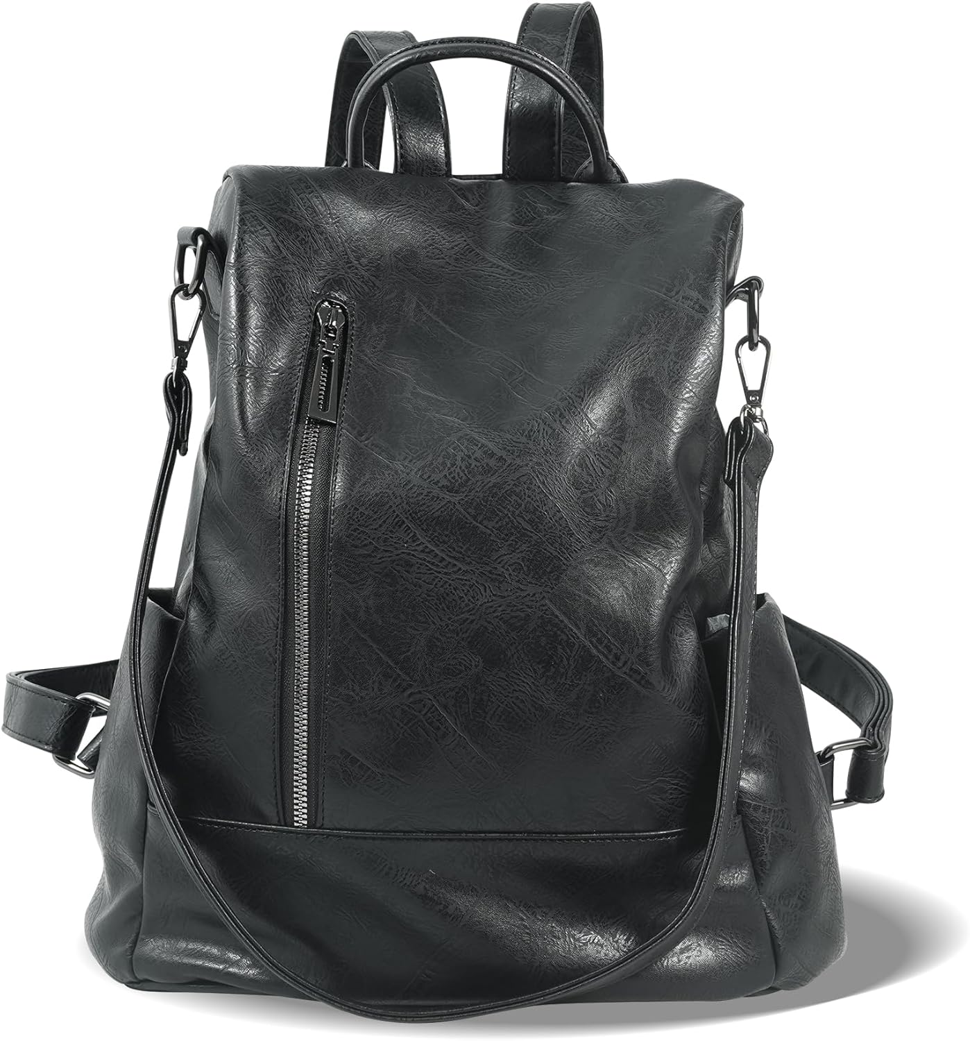 Women Backpack Purse PU Leather Anti-theft Casual Shoulder Bag Fashion Ladies Satchel Bags