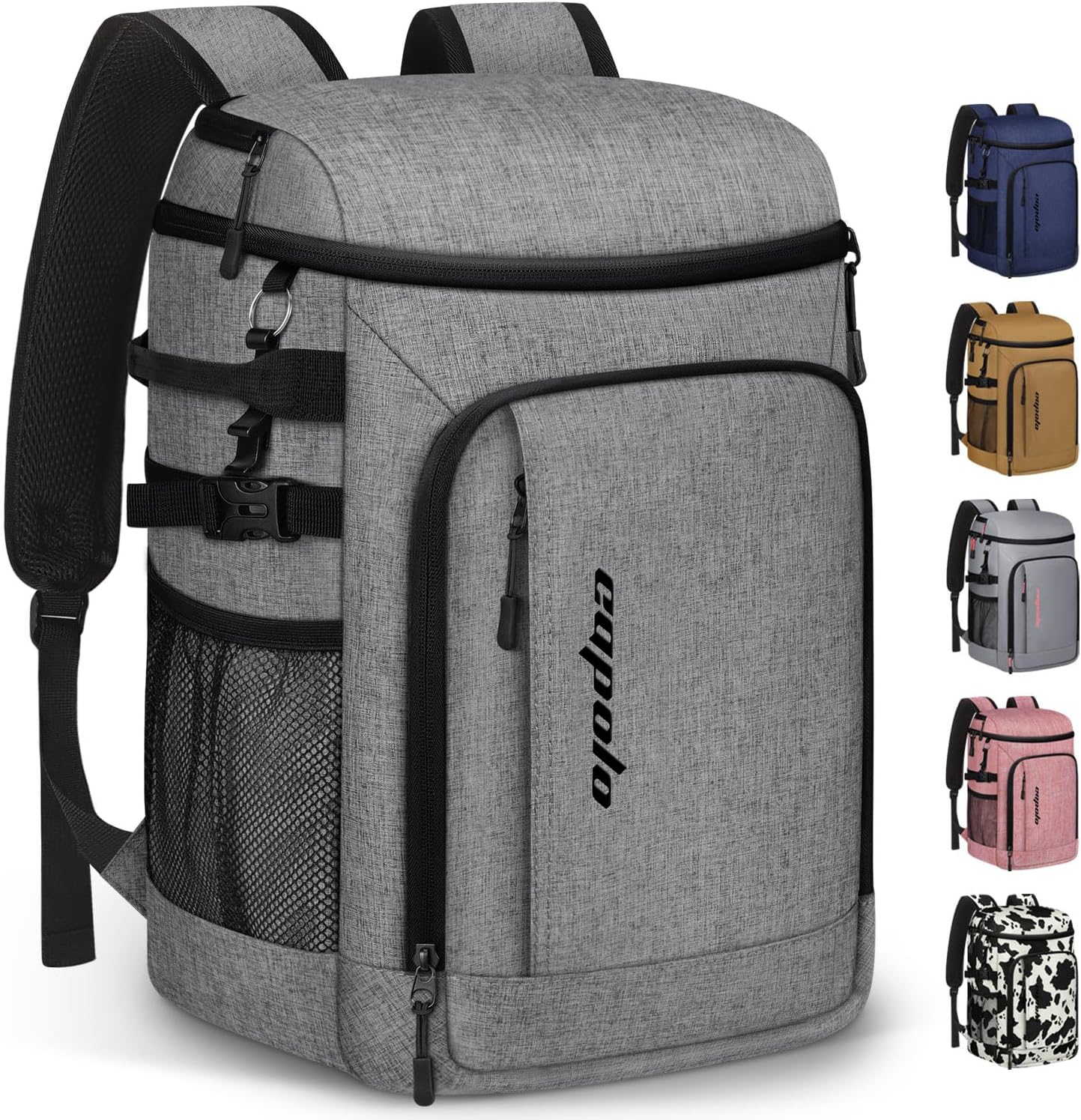 Capolo 36/45 Cans Cooler Backpack Insulated Waterproof for Women Men Lunch Backpack Coolers Leak Proof Soft Cooler Bags