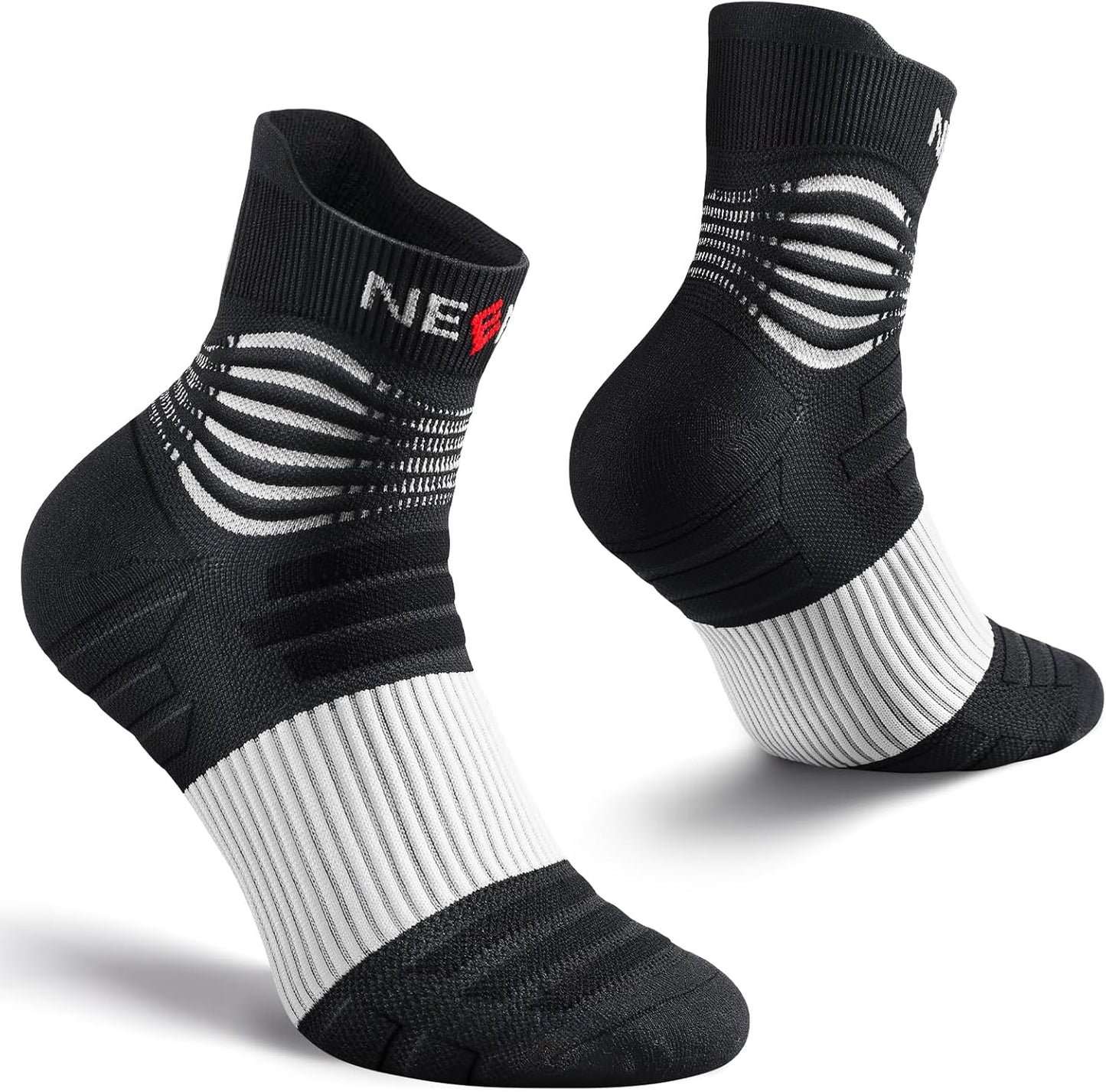 NEENCA Medical Compression Socks for Women & Men Circulation, Ankle Compression Stockings for Pain Relief, Plantar Fasciitis, Swelling, Neuropathy, Runner, Nurses, Travel, Pregnancy, Flying,20-30 mmHg