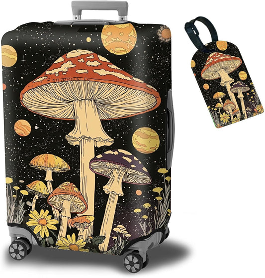Luggage Cover Plus - 26-28 Inch Suitcase Protector with Concealed Zipper, Washable Elastic Cloth, Dustproof, Anti-Scratch