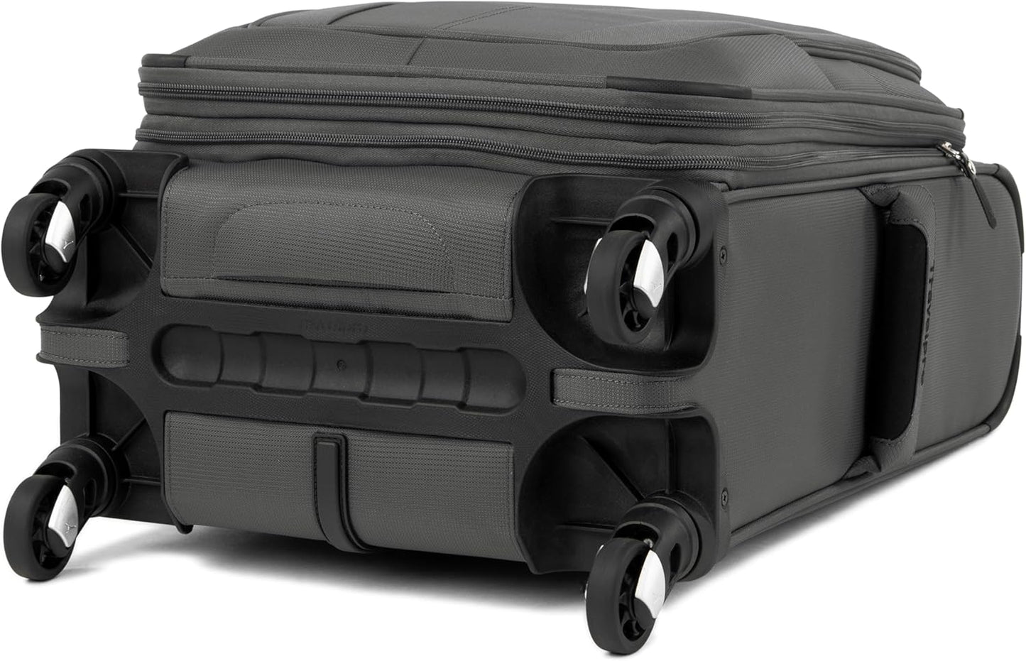 Travelpro Maxlite 5 Softside Expandable Luggage with 4 Spinner Wheels/Soft Underseat Tote, Lightweight Suitcase, Men and Women, Shadow Grey, 2-Piece Set (Tote/20)