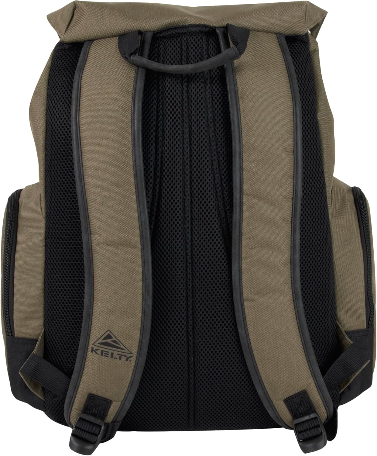 Kelty Hiking Backpacks 23 L Canvas Travel Laptop Backpack for Men Women, 18" Business Work Rucksack College Computer Bag (Olive Travel Pack)