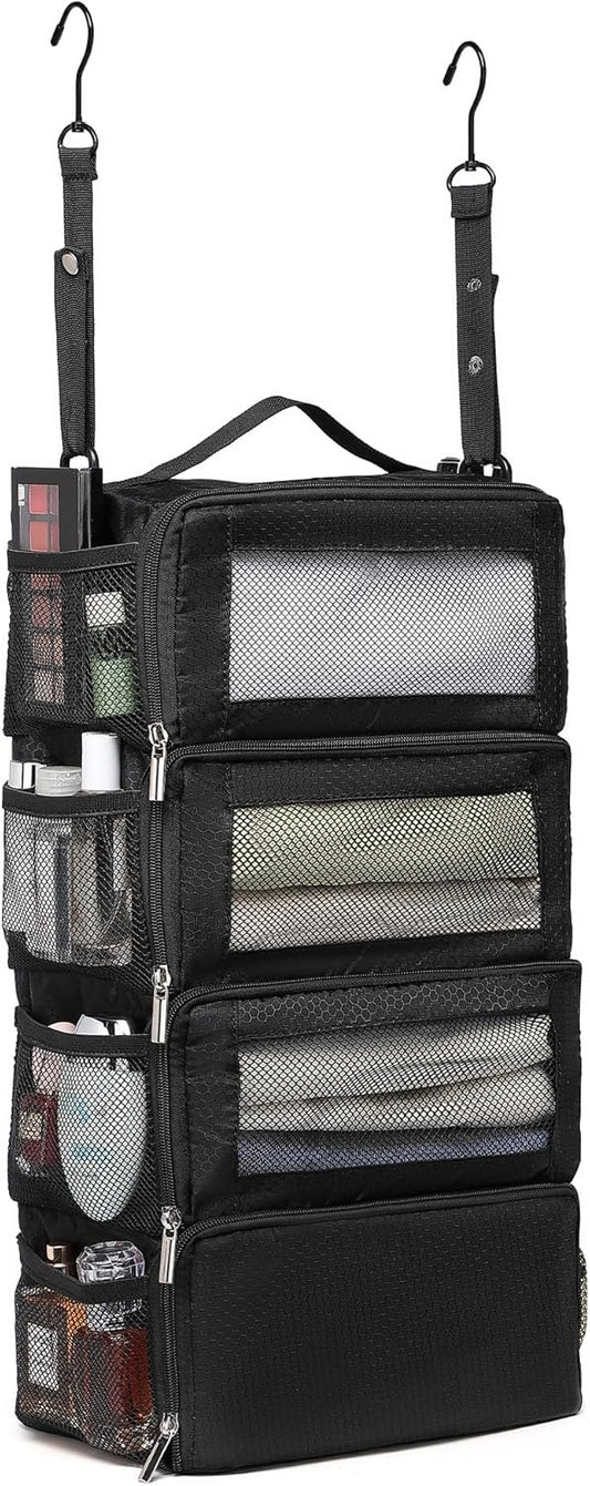 Suitcase Organizer Travel Bags Organizer for Luggage Compression Hanging Packing Cubes for Travel Carry on Closet (Bag Only)