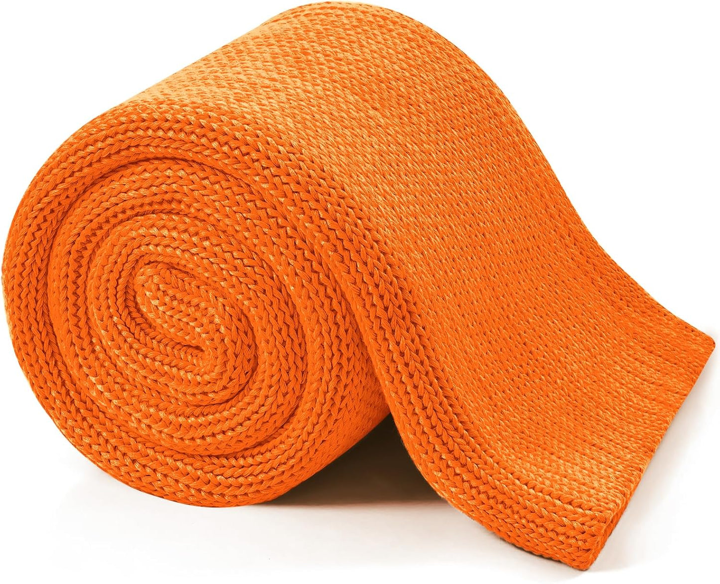 L'AGRATY Knitted Weighted Blanket - 50"x60" 10lbs Cooling Chunky Knit Heavy Blanket for Adults Braided Crochet Throw Thick Cable Yarn Knit Decorative No Beads Evenly Weighted Machine Washable