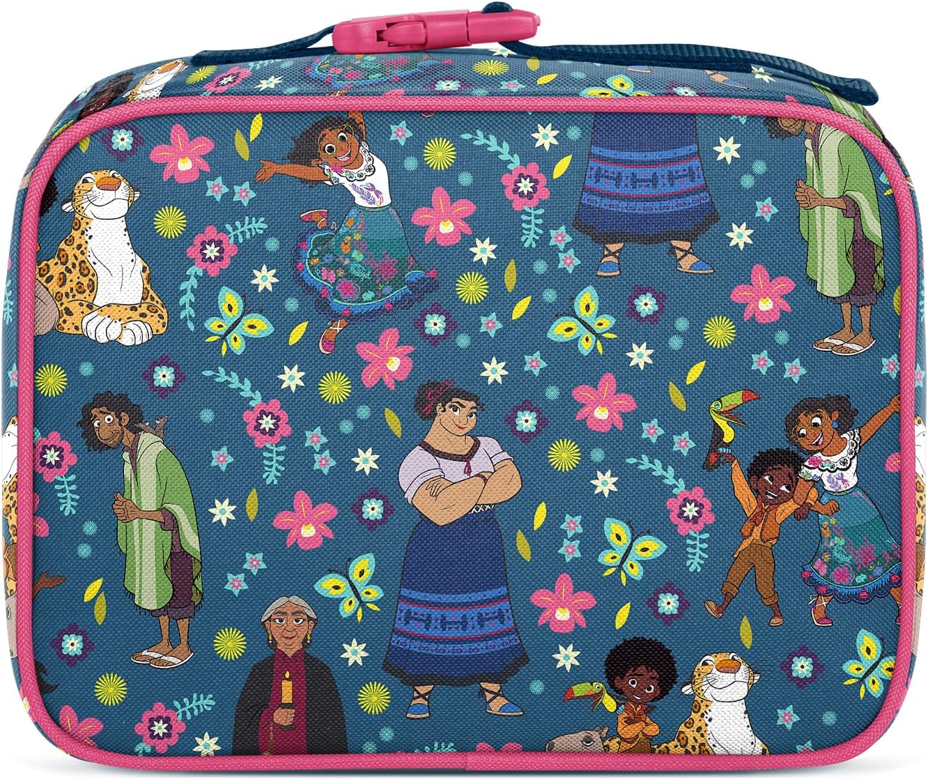 Simple Modern Disney Kids Lunch Box for School | Reusable Insulated Lunch Bag for Toddler, Girl, and Boy | Meal Containers with Exterior & Interior Pockets | Hadley Collection | Encanto