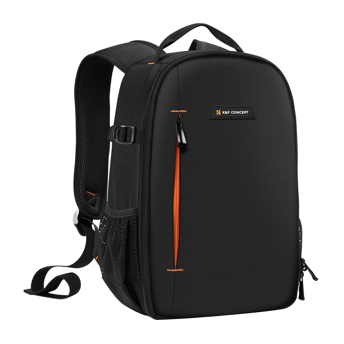 K&F CONCEPT Camera Backpack for Photographers Photography Camera Bag Multi-Functional Camera Bags for Men Women (10L)