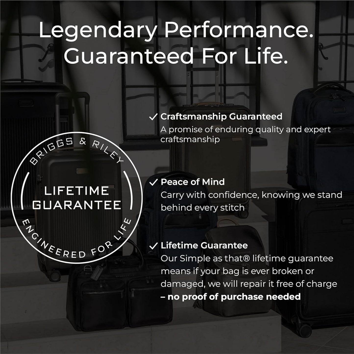 Briggs & Riley Travel Duffel Bag - Weekender & Overnight Luggage for Women & Men, Softside Bag