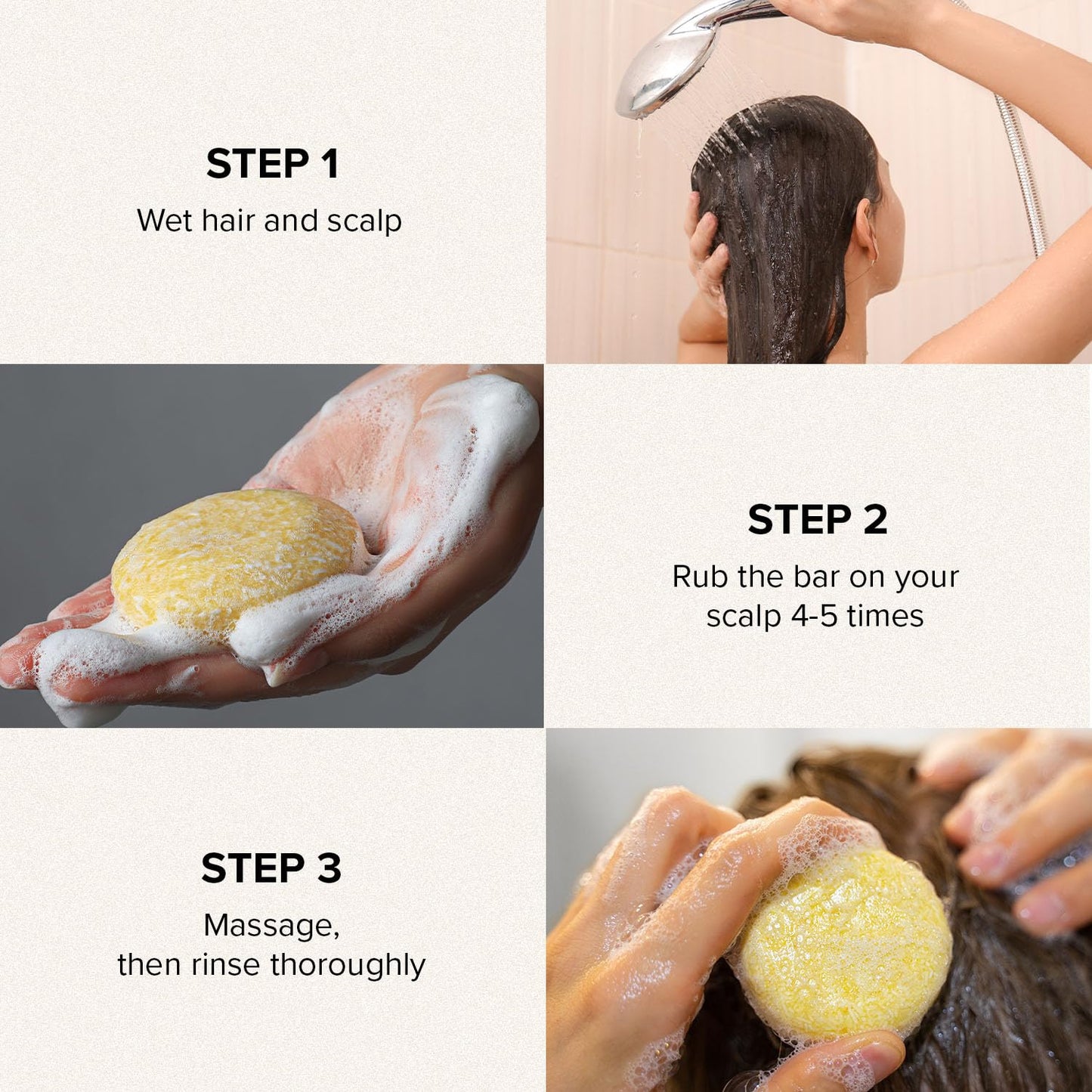 Maka Nature Low-Carbon Shampoo Bar | Korean K-Beauty Haircare with Natural Ingredients for Dry Scalp & Hair Types | Vegan, Eco-Friendly, pH balanced, 3.35oz (Tea Tree)