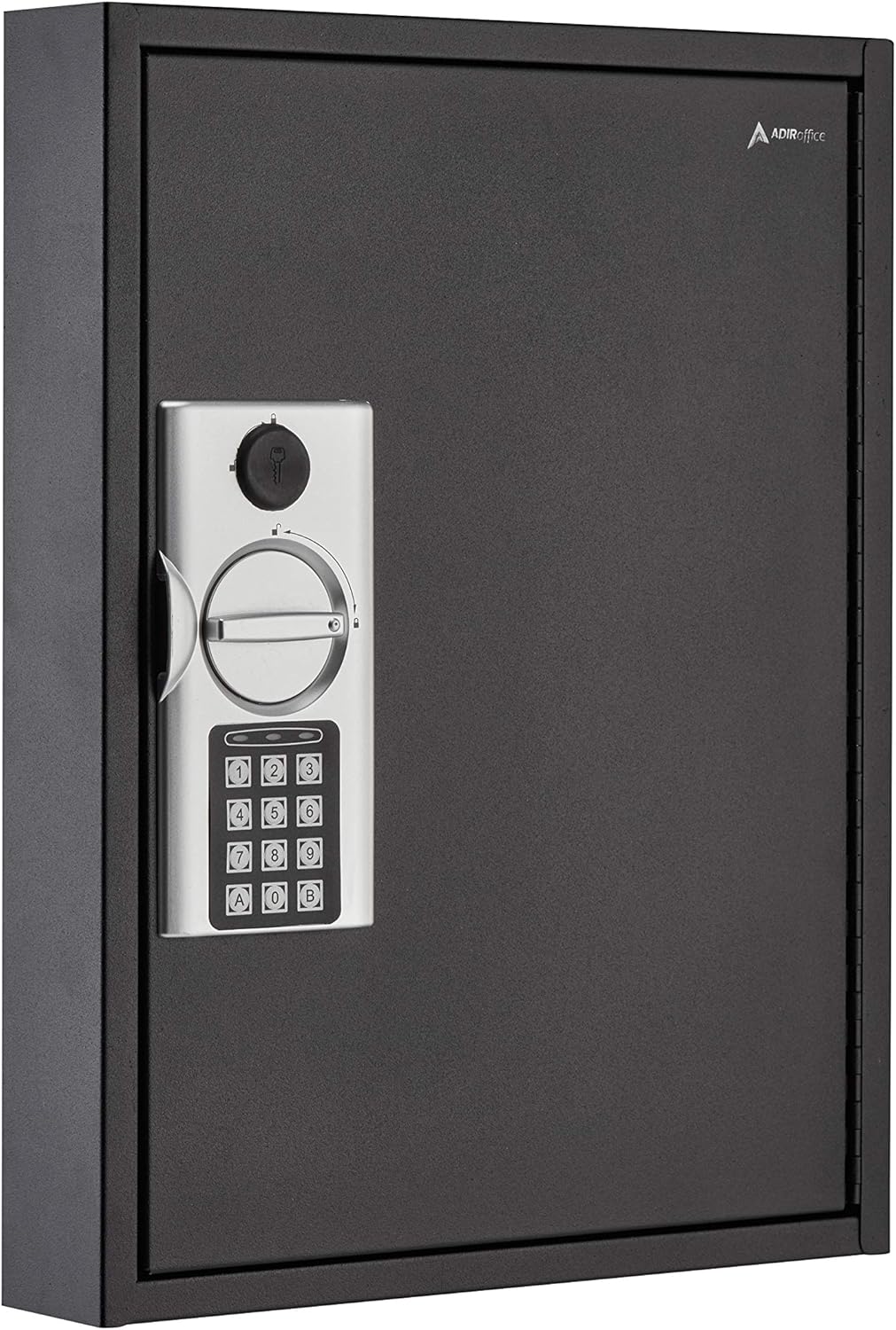 Adiroffice Key Holder Wall Mount - 60 Keys Lock Box with Code, Key Cabinet Wall Mount, Valet Parking Key Box, Car Dealer Key Cabinet - Space Saving Locking Key Box Wall Mount with Digital Lock