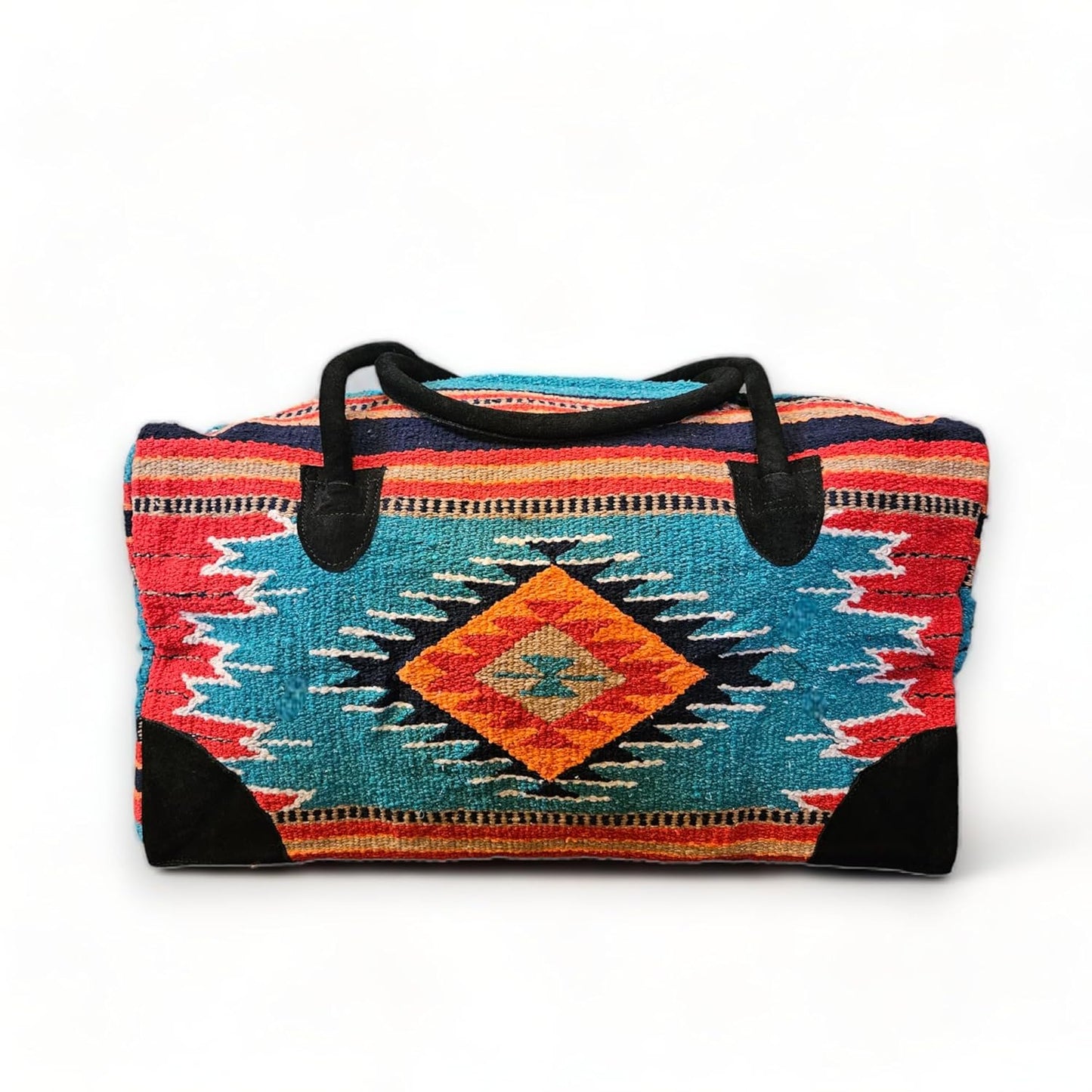 Southwestern Large Weekender Travel Bag Western Duffle Bag Boho Travel Bag (Franco)