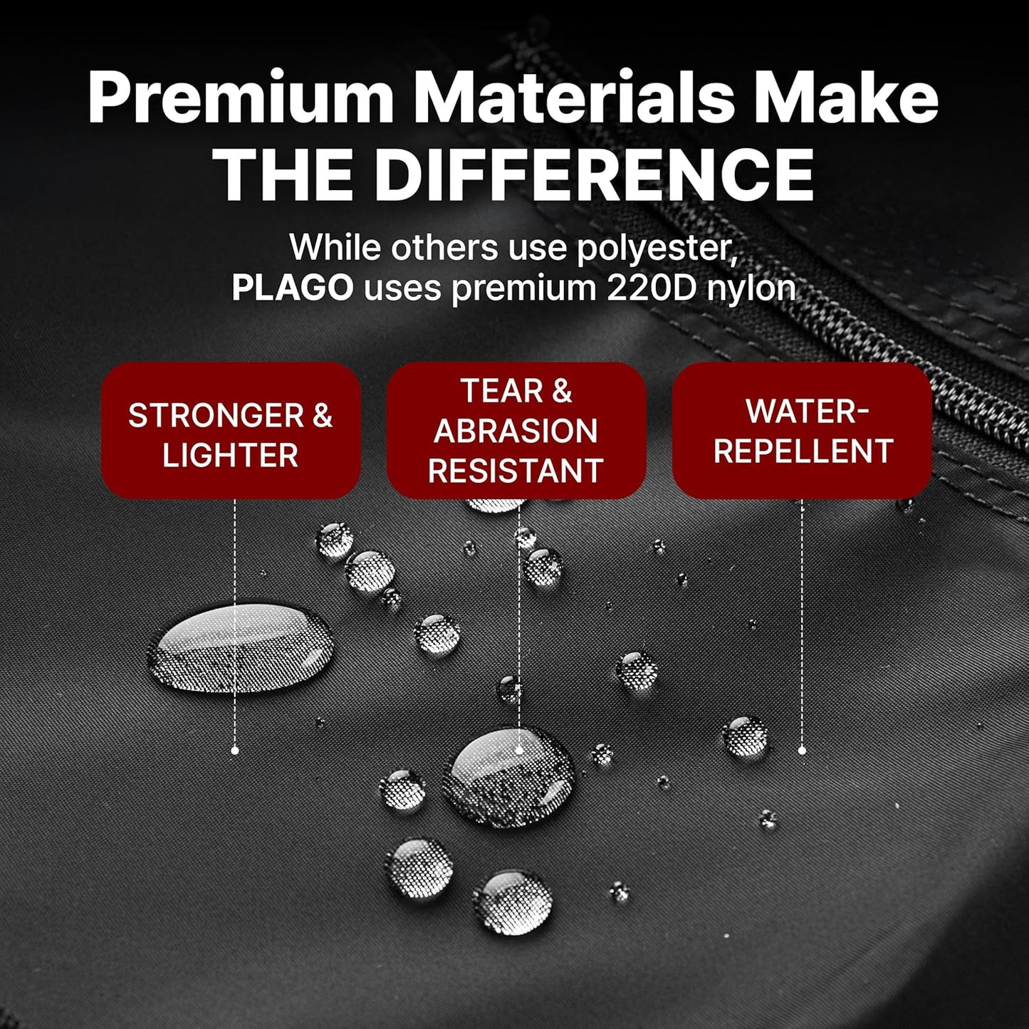Plago Professional Quality Nylon Extra Large Duffel Bag, Lightweight Foldable Water Repellent, Cargo for Travel, Folding Bike, Tent Mattress Closet Storage (XXL: 173L capacity (35"" x 26"" x 11.8""))