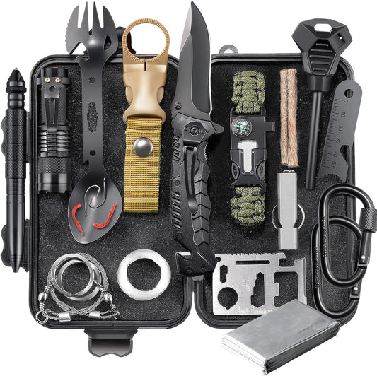 Gifts for Men Dad Him Birthday Christmas Fathers Day, Cool Gadget/Survival Gear and Equipment, Unique Camping Hunting Hiking Outdoor Gear, Gift Idea for Valentines Day Boyfriend Boys Stocking Stuffer
